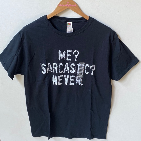 Fruit of the Loom Black graphic short sleeve tee, Size M, NWT - Picture 3 of 7